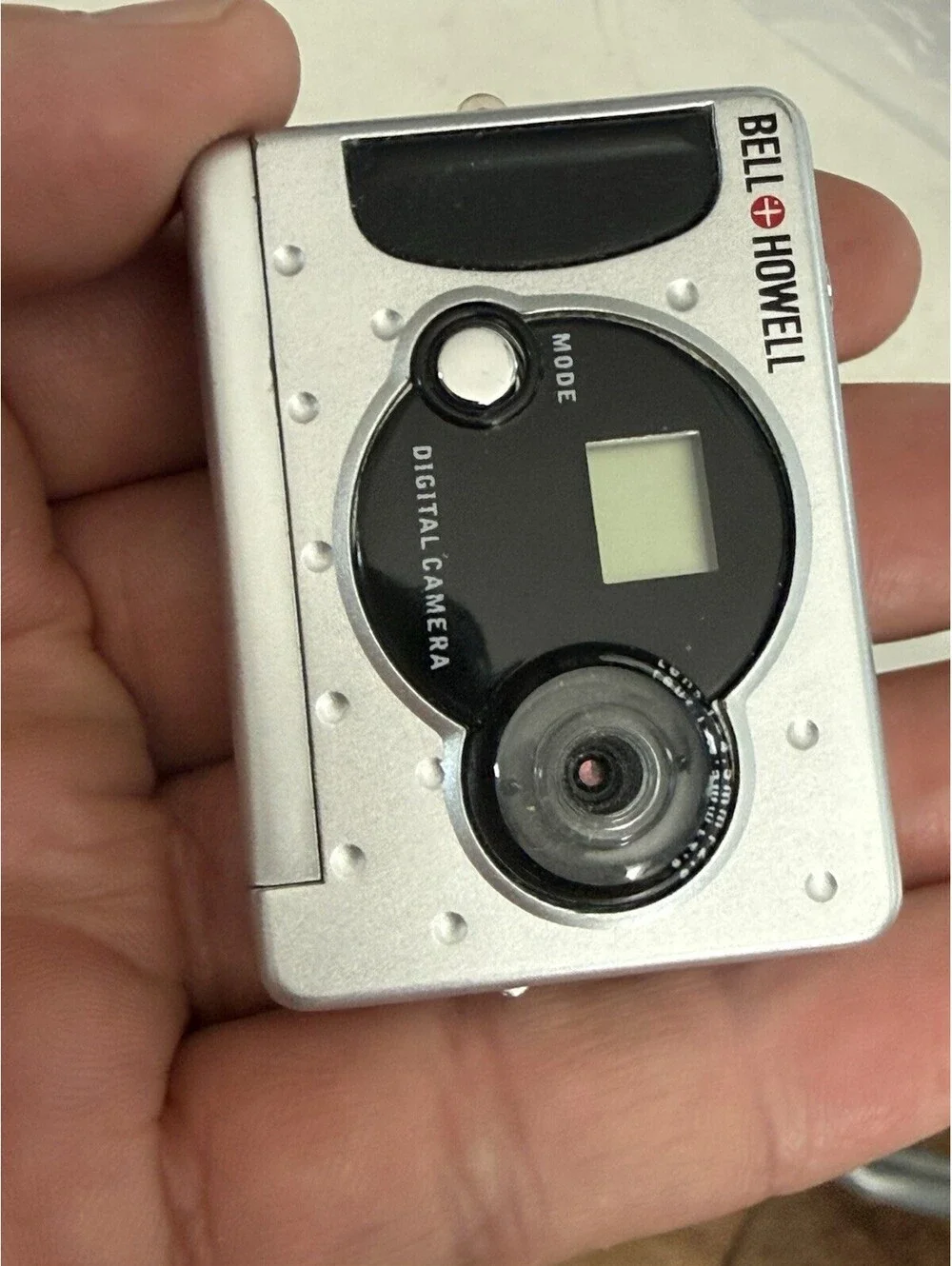 Bell And Howell Mini Digital Camera With Case , Manual And Cd